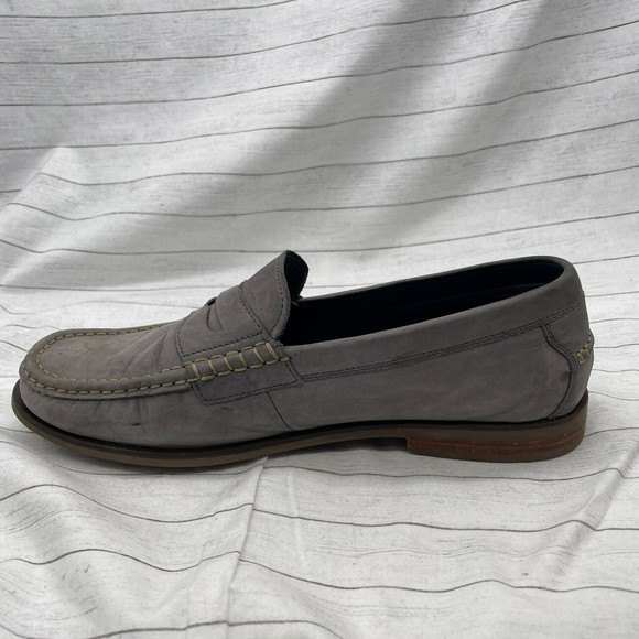 Cole Hann Grand OS Pinch Maine Classic Gray Penny Loafers Men Size 11M C27598 main image 5